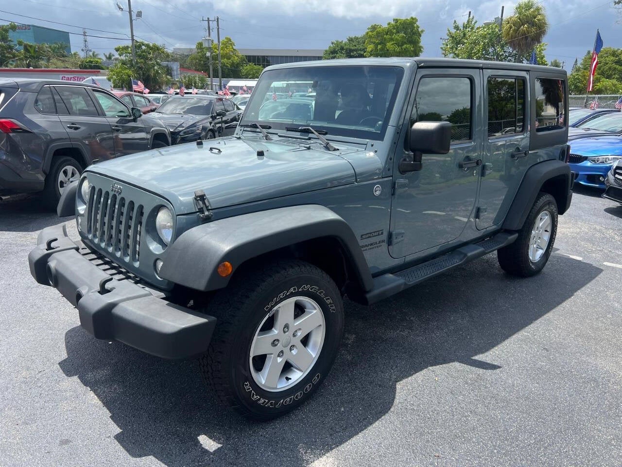 2014 Jeep Wrangler Unlimited Sport 4x4 4dr SUV