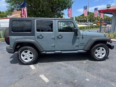 2014 Jeep Wrangler Unlimited Sport 4x4 4dr SUV