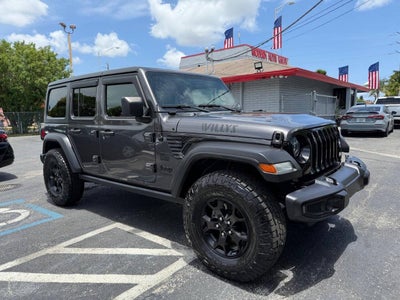 2021 Jeep Wrangler Unlimited Willys Sport 4x4 4dr SUV