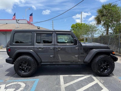 2021 Jeep Wrangler Unlimited Willys Sport 4x4 4dr SUV