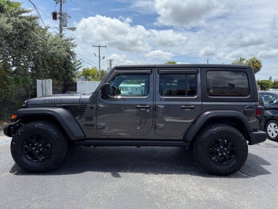 2021 Jeep Wrangler Unlimited Willys Sport 4x4 4dr SUV