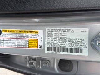 2025 Honda Accord LX 4dr Sedan