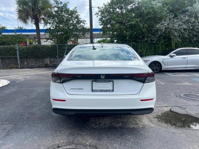 2025 Honda Accord LX 4dr Sedan