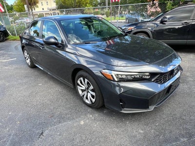 2025 Honda Civic LX 4dr Sedan