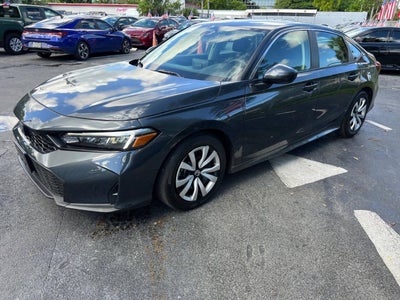2025 Honda Civic LX 4dr Sedan