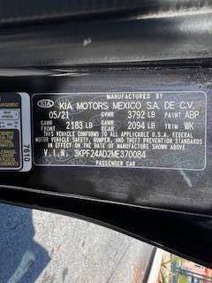 2021 Kia Forte LXS 4dr Sedan