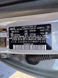 2021 Kia K5 GT Line AWD 4dr Sedan