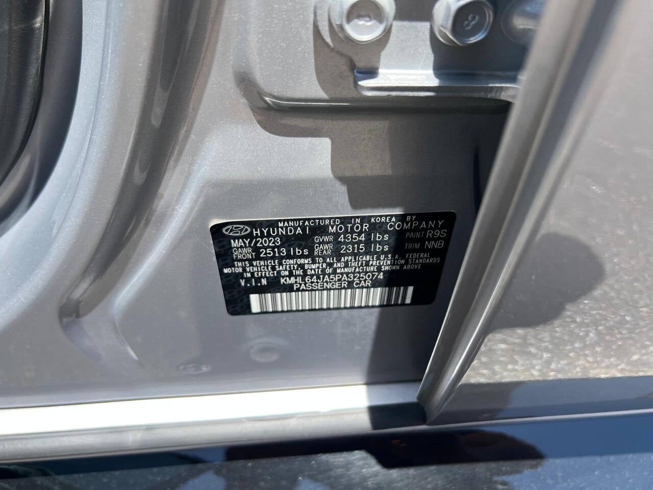 2023 Hyundai Sonata SEL 4dr Sedan