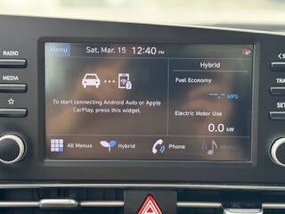 2022 Hyundai Elantra Hybrid Blue 4dr Sedan