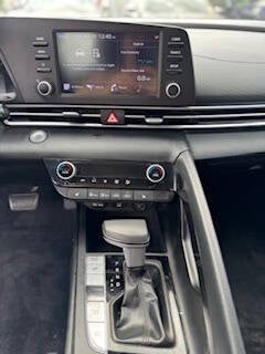 2022 Hyundai Elantra Hybrid Blue 4dr Sedan