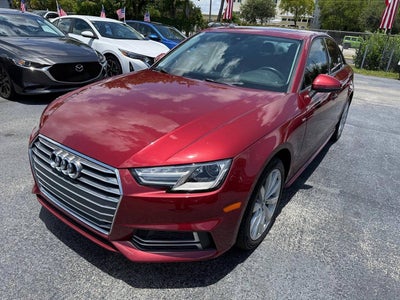 2018 Audi A4 2.0T ultra Premium 4dr Sedan w/Summer of Audi selection