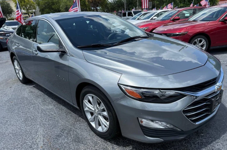 Used Chevy Malibu Exterior Design in Hollywood FL
